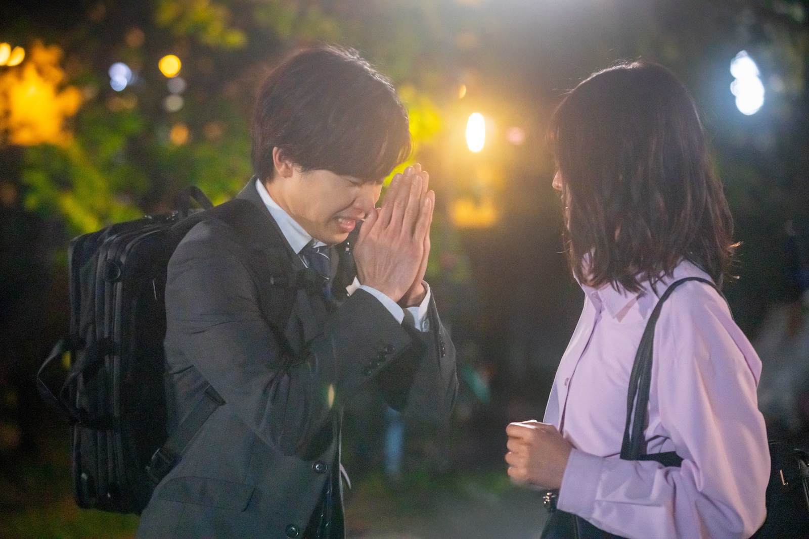 ドラマ『海老だって鯛が釣りたい』に出演する田辺桃子と草川拓弥