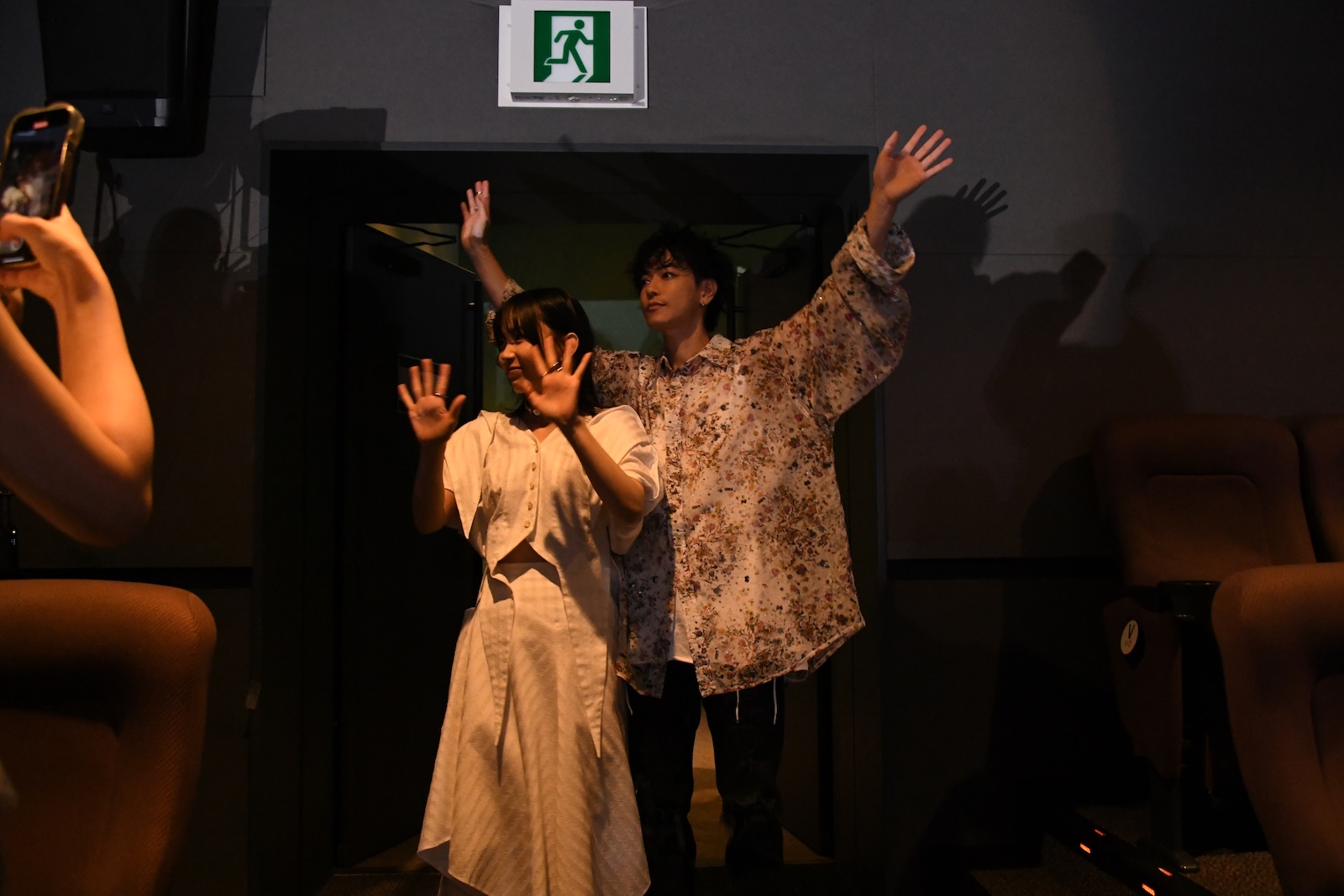 Netflixシリーズ『グラスハート』体感上映イベントに登壇した佐藤健、宮﨑優