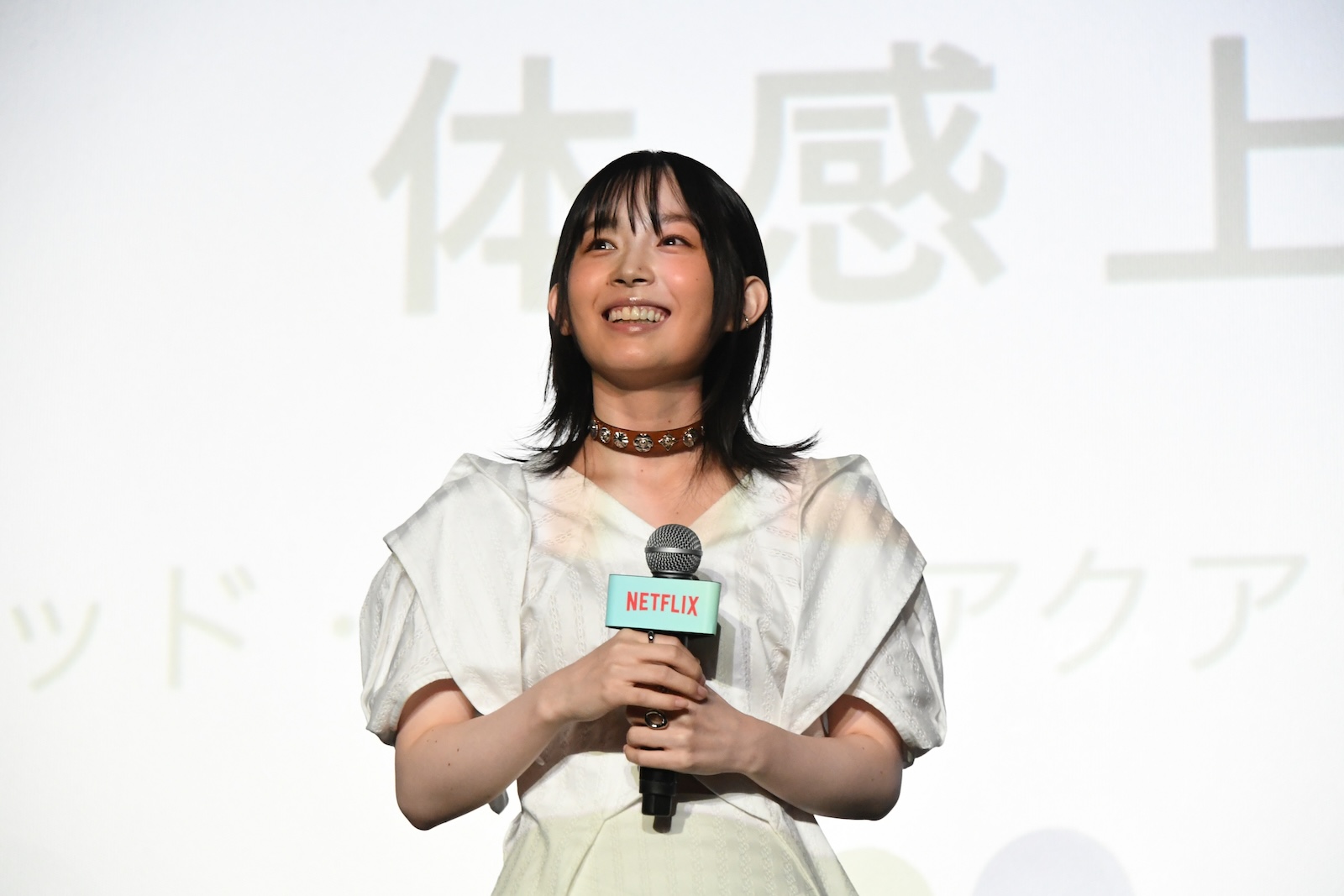 Netflixシリーズ『グラスハート』体感上映イベントに登壇した宮﨑優