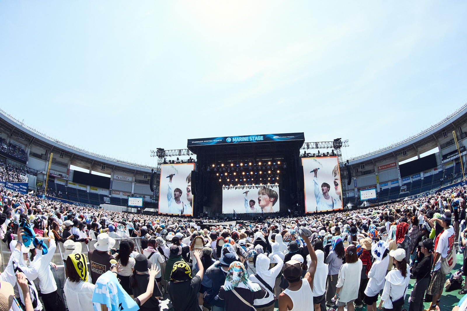 『SUMMER SONIC 2025』に出演したJO1