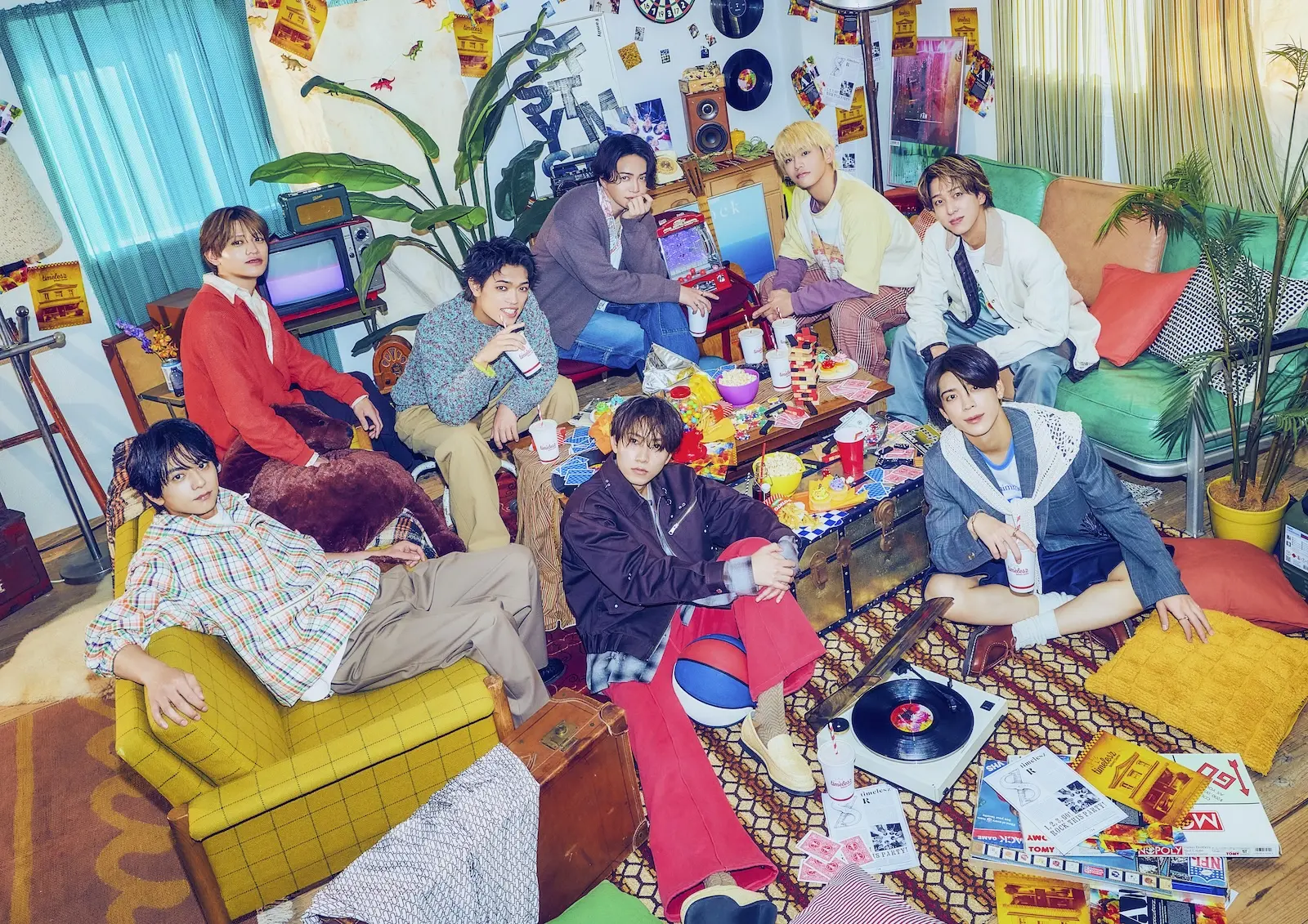 timelesz 日本テレビでの冠番組『timelesz ファミリア』が10月から放送