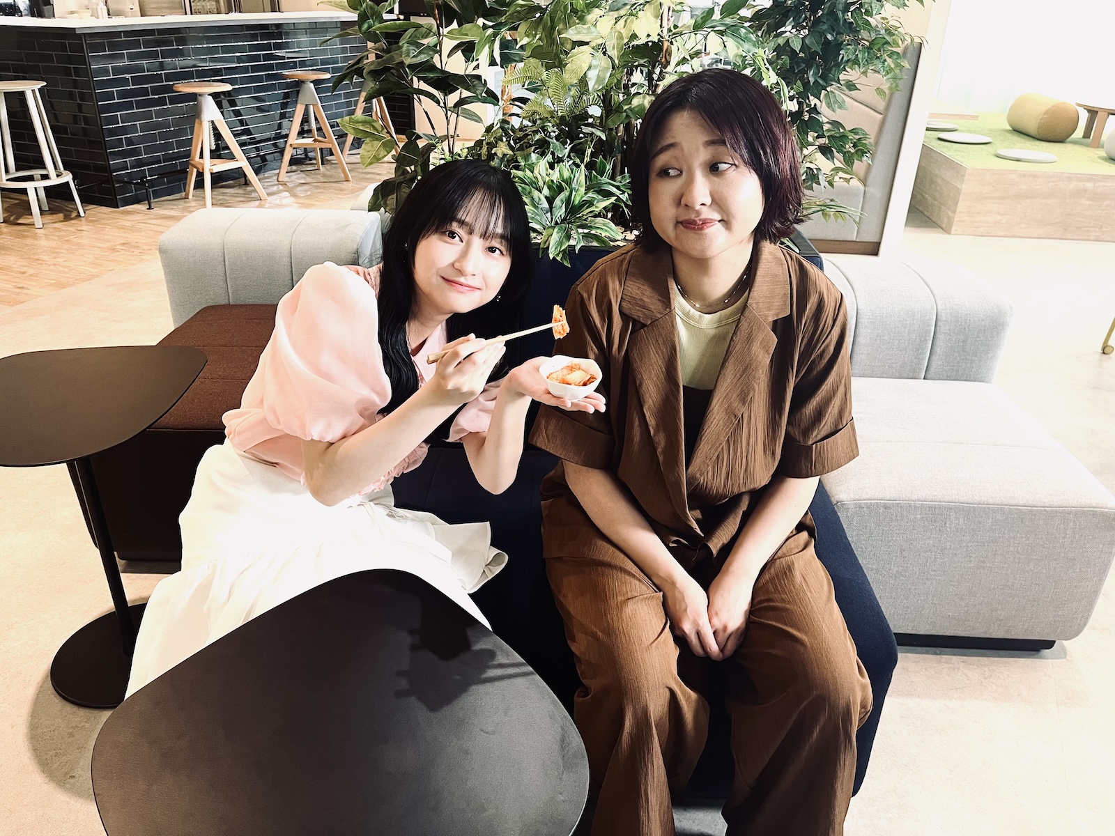 影山優佳と吉住の写真