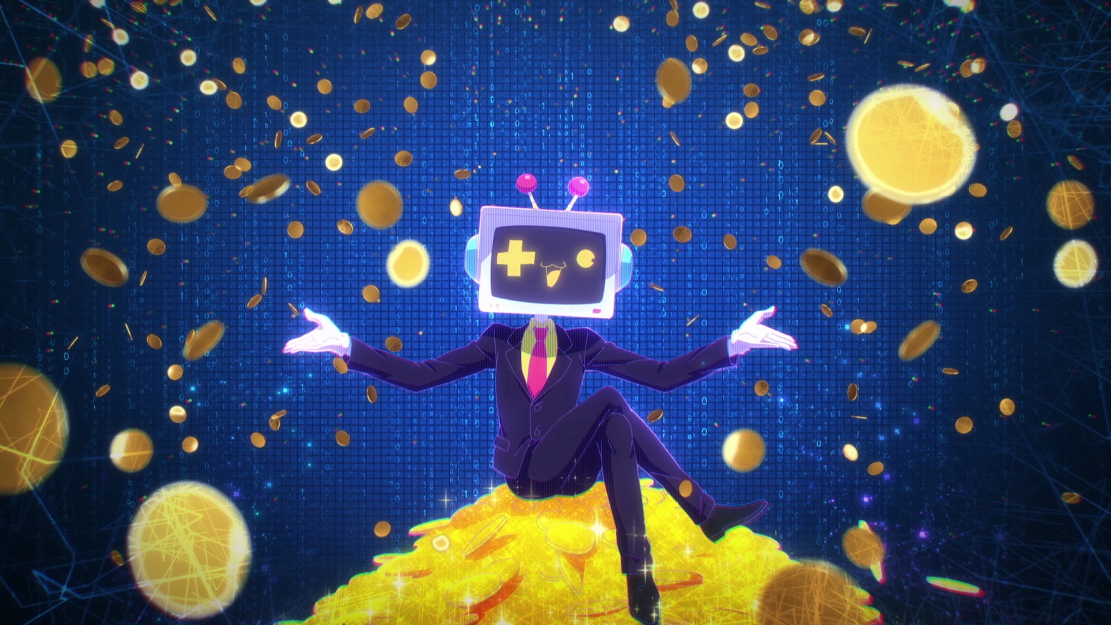 ”財産変換システム”と名乗る謎のキャラクターの写真「リッチェスト」の写真