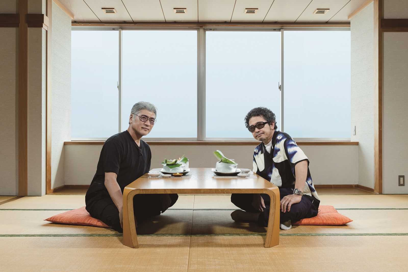 奥田民生、吉川晃司の写真
