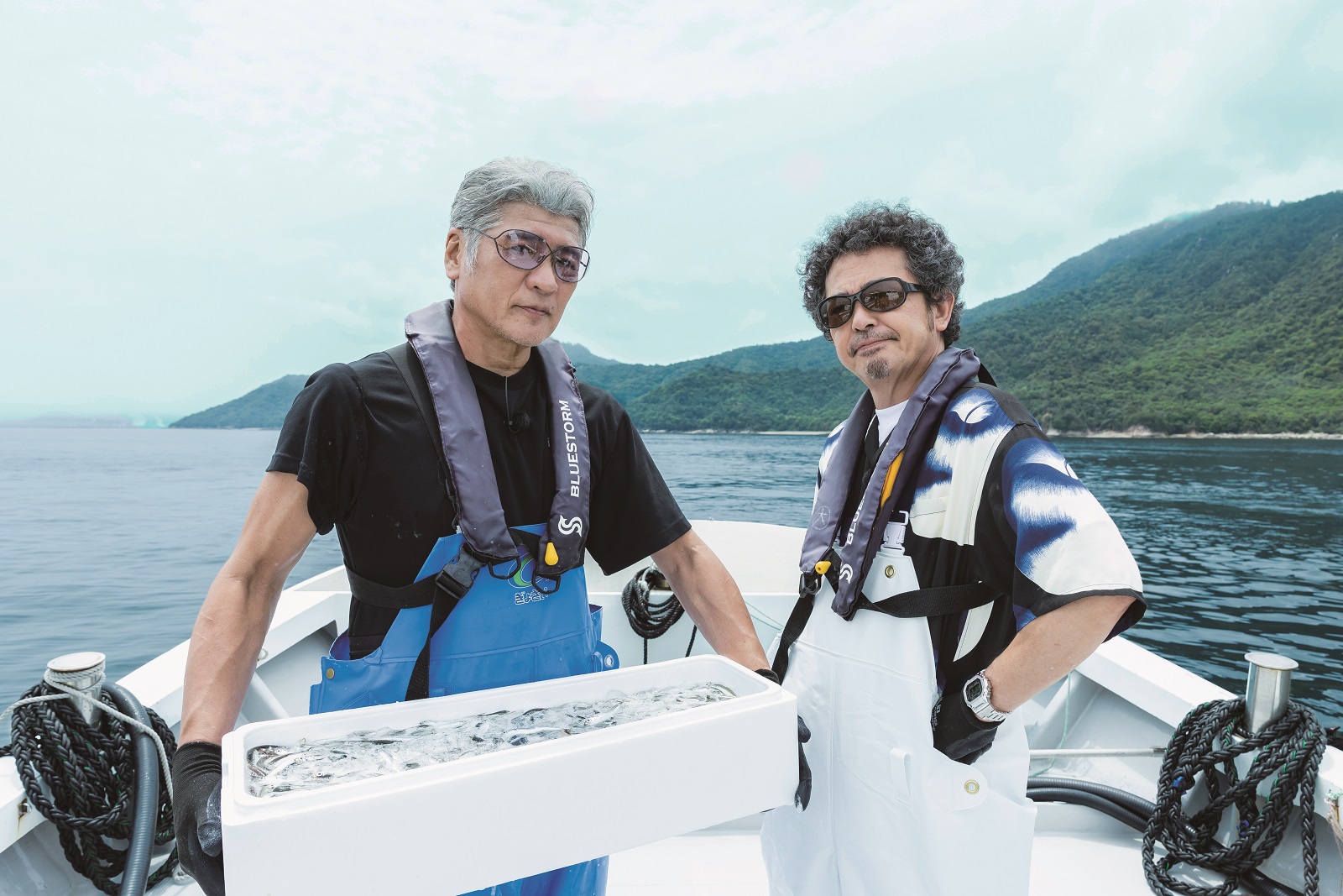 奥田民生、吉川晃司の写真