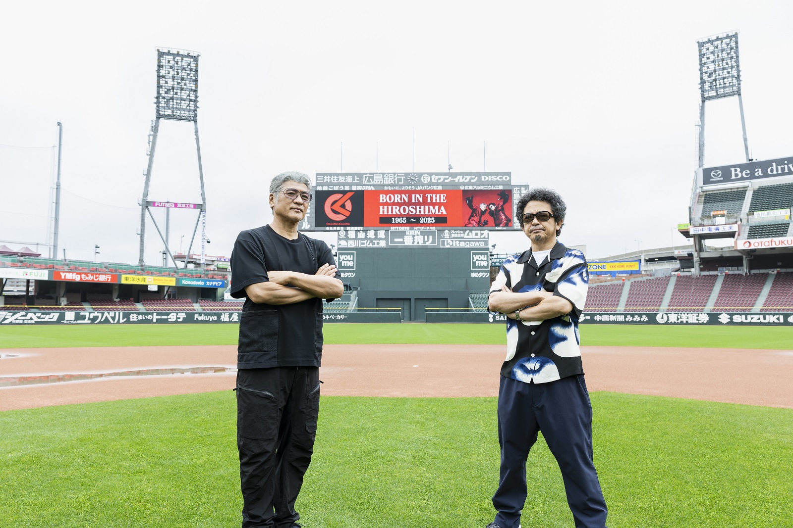 奥田民生、吉川晃司の写真