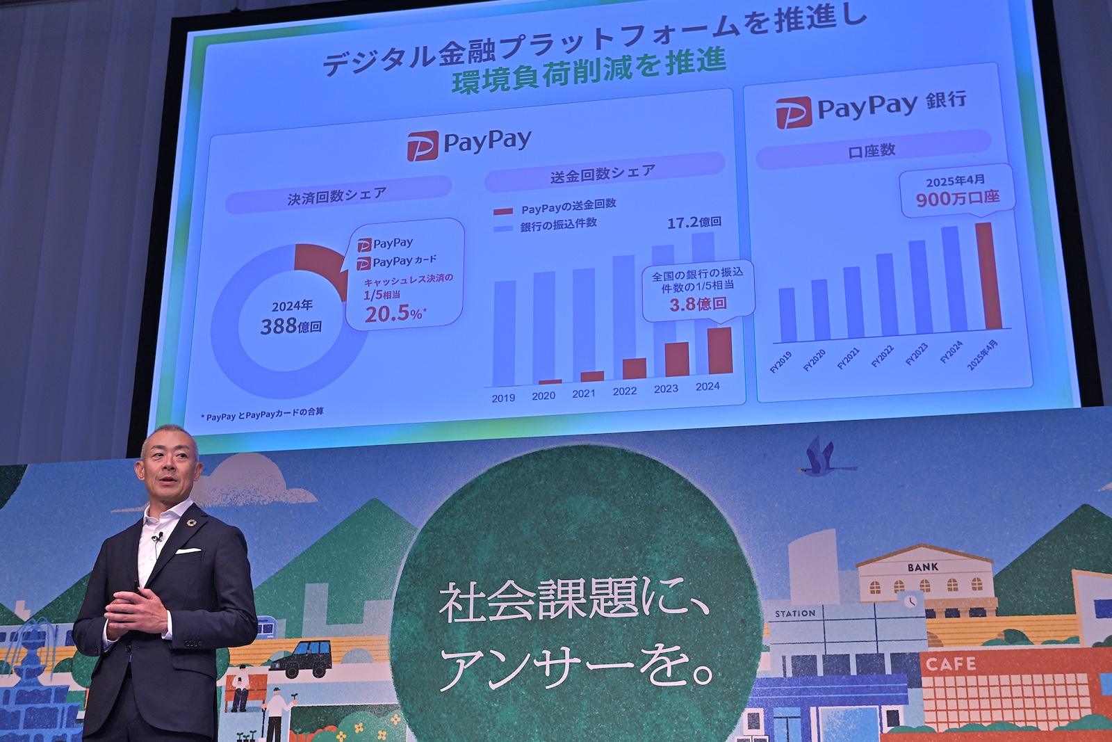 PayPay株式会社 代表取締役 社長執行役員 CEO 中山一郎氏