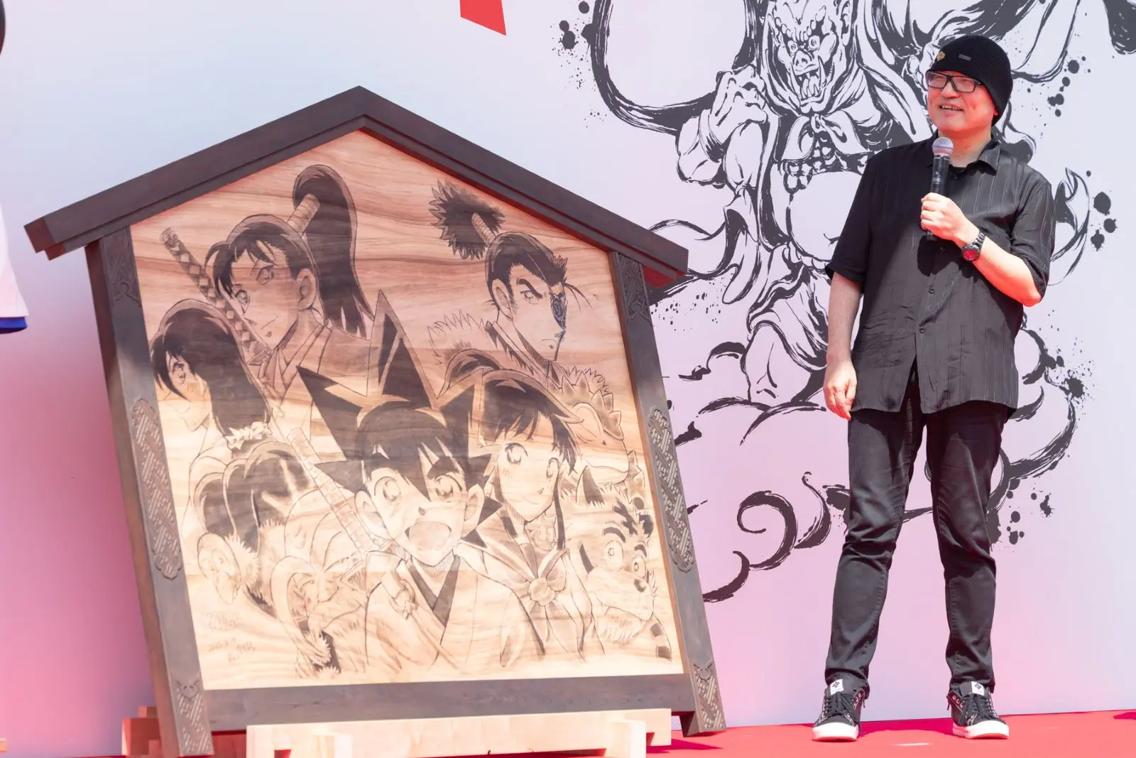 真・侍伝 YAIBA』作者・青山剛昌、浅草寺で100年ぶりとなる大絵馬を