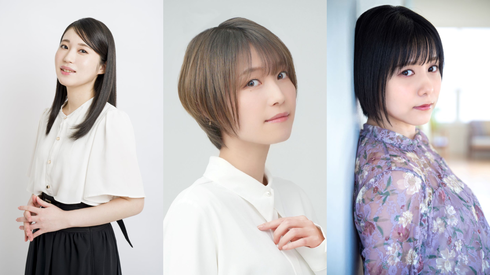 関根明良、松井恵理⼦、津⽥美波の写真