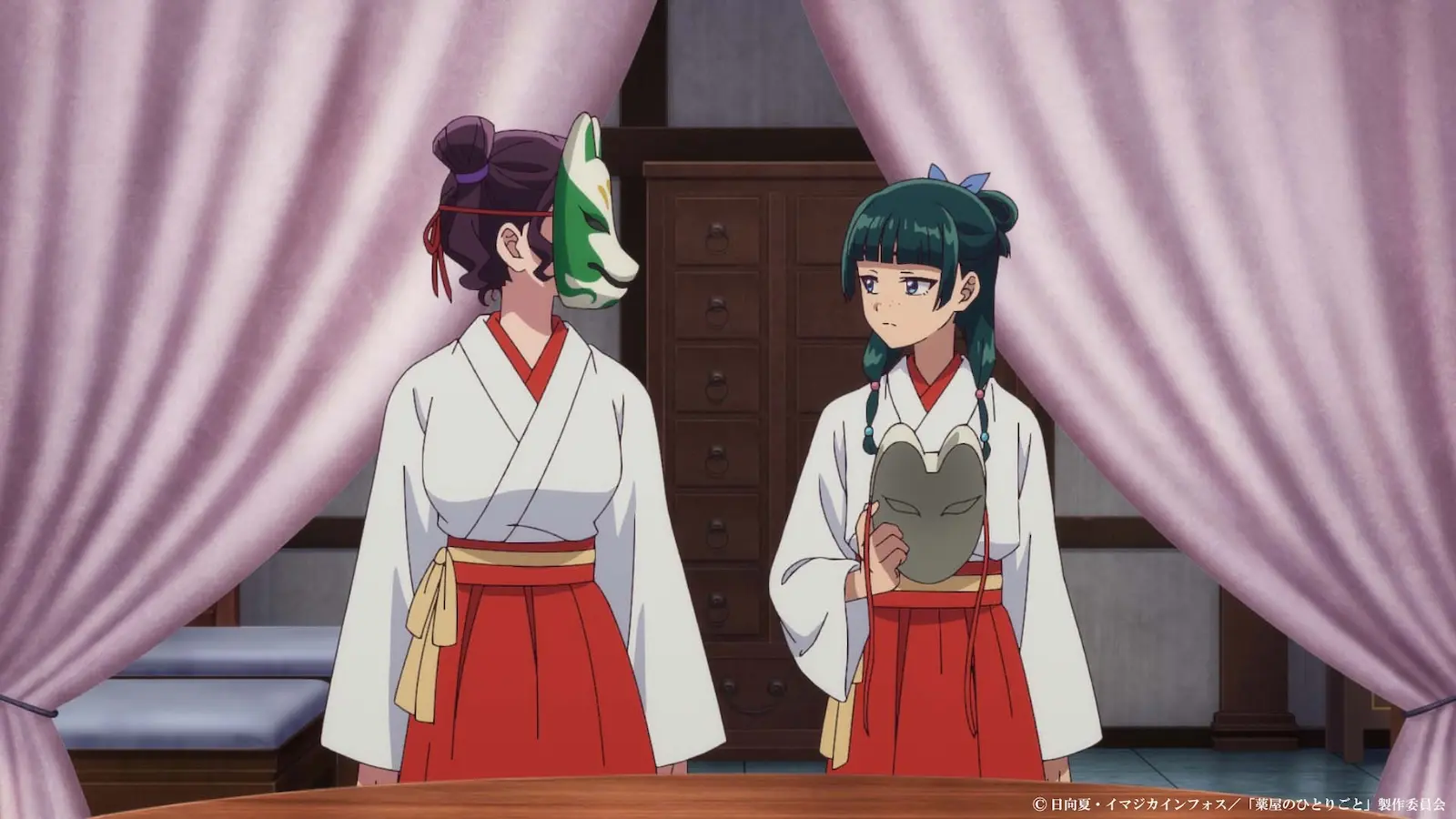 アニメ『薬屋のひとりごと』 里の秘密を知ってしまった猫猫に謎の新