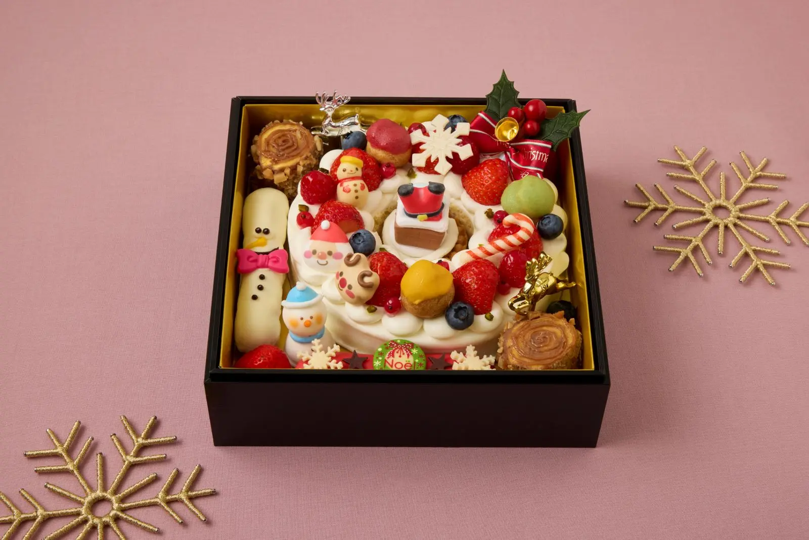 毎年大人気の「おもたせクリスマス」3種類から選べる重箱ケーキが今年