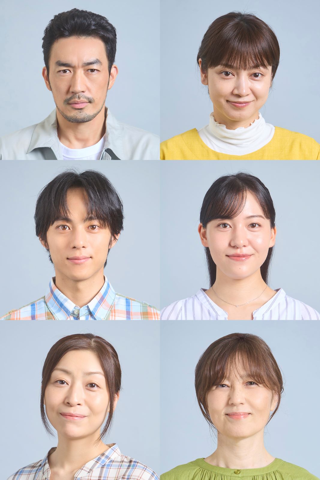 大谷亮平、平愛梨、永田崇人、金井美樹、内田慈、石野真子の写真