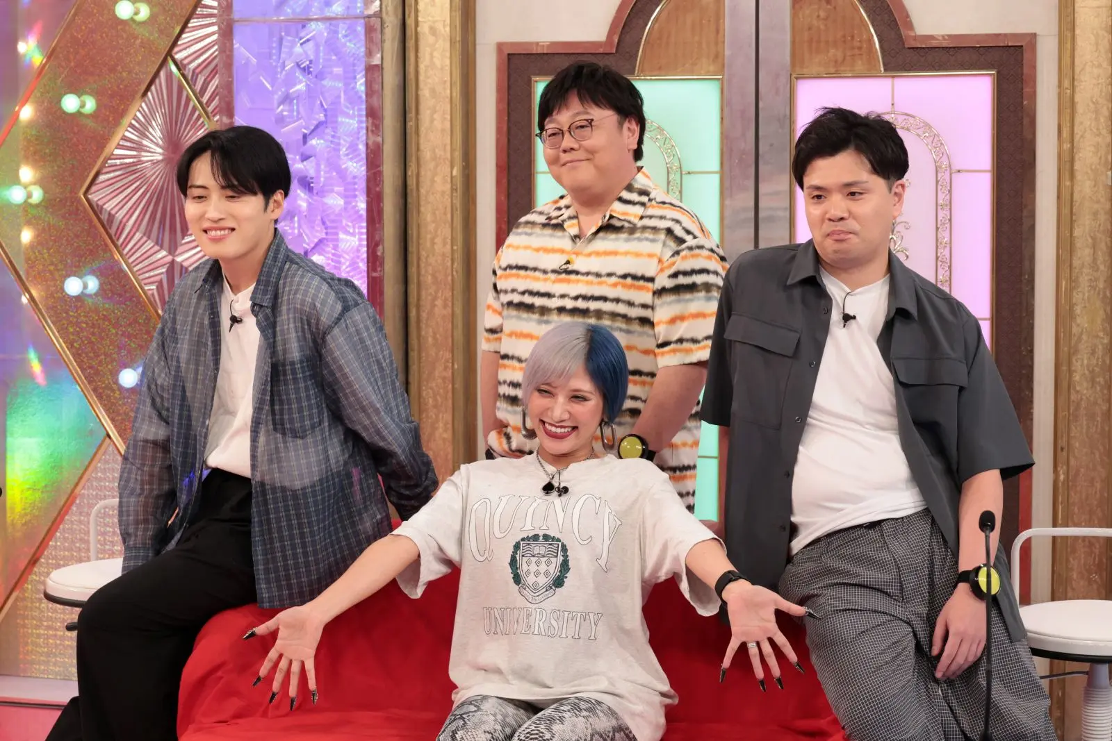 レインボー・池田 完成度の高い超即興コントにスタジオ驚がく 麒麟