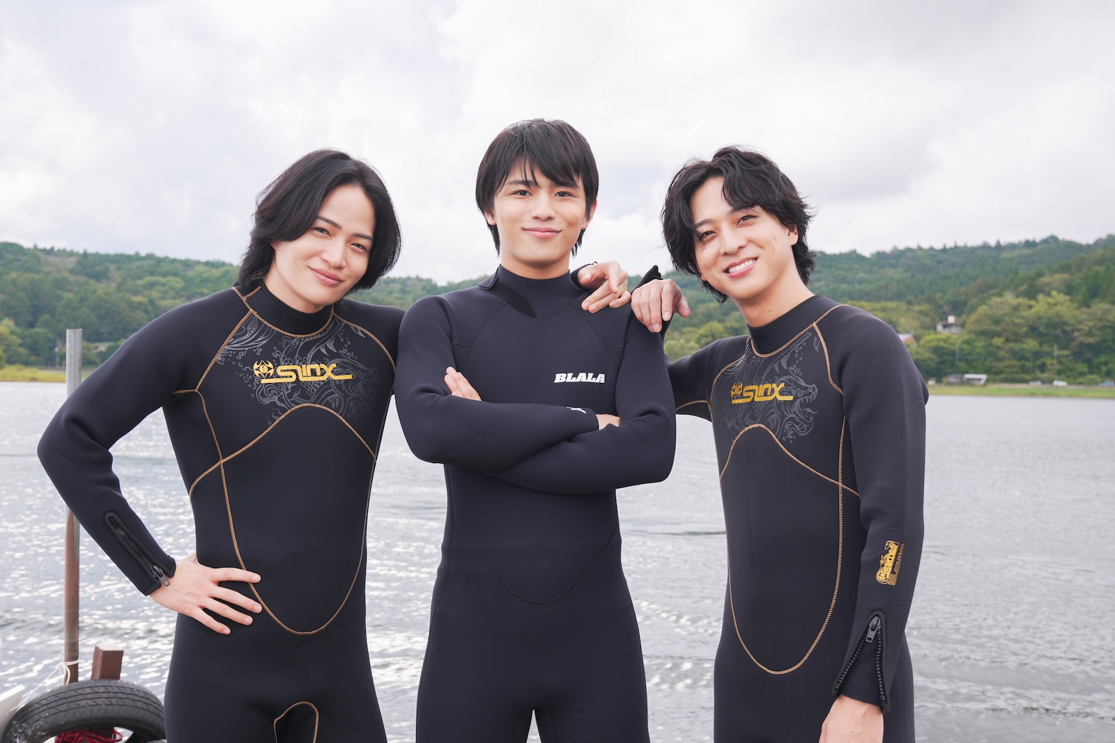  『timelesz ファミリア』に出演する菊池風磨、寺西拓人、篠塚大輝