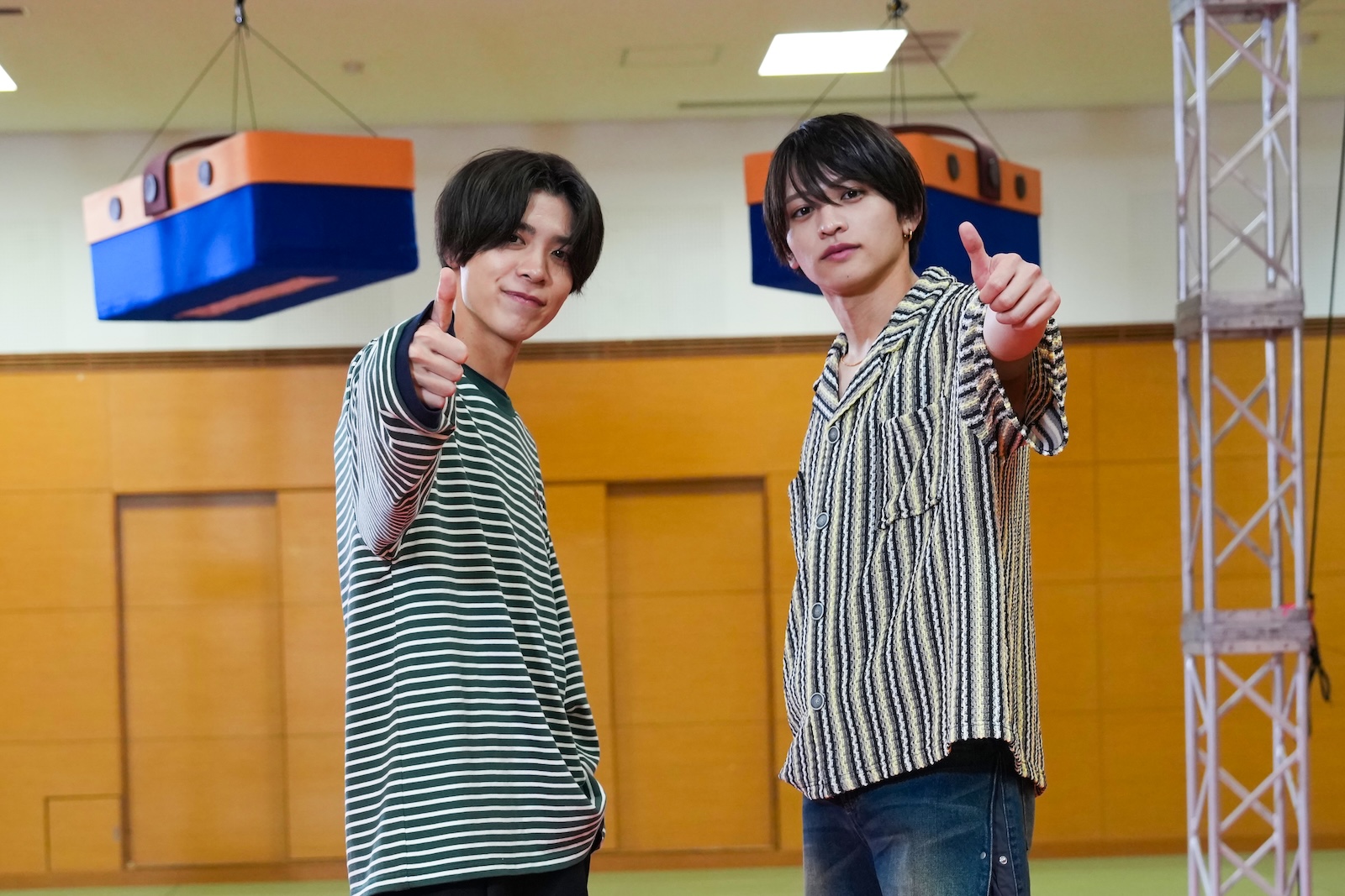  『timelesz ファミリア』に出演する松島聡、猪俣周杜