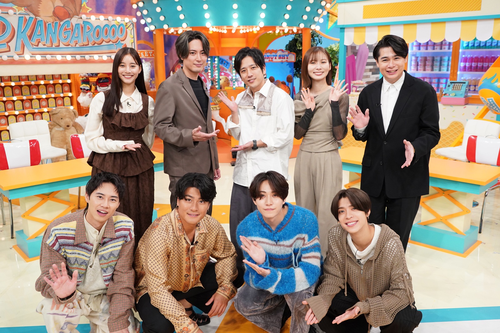 二宮和也、間宮祥太朗、新木優子、森本慎太郎（SixTONES）、松島聡（SixTONES）、橋本将生（SixTONES）、戸塚純貴らの写真