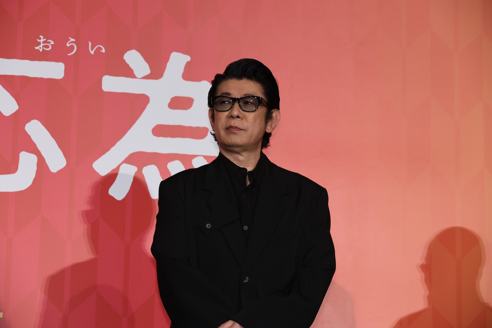 映画『おーい、応為』の完成披露上映会に登壇した永瀬正敏