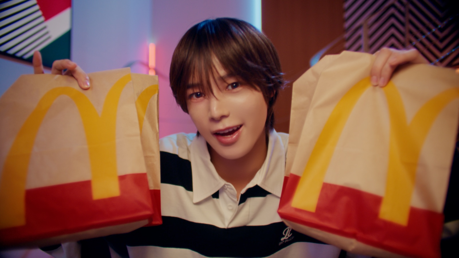 コカ・コーラとマクドナルドがコラボした新WEBCMに出演した&TEAM