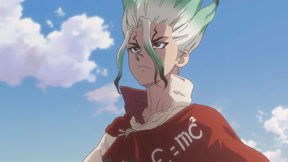 第2クール最終話】アニメ『Dr.STONE』7年ぶりに千空が復活！月面着陸