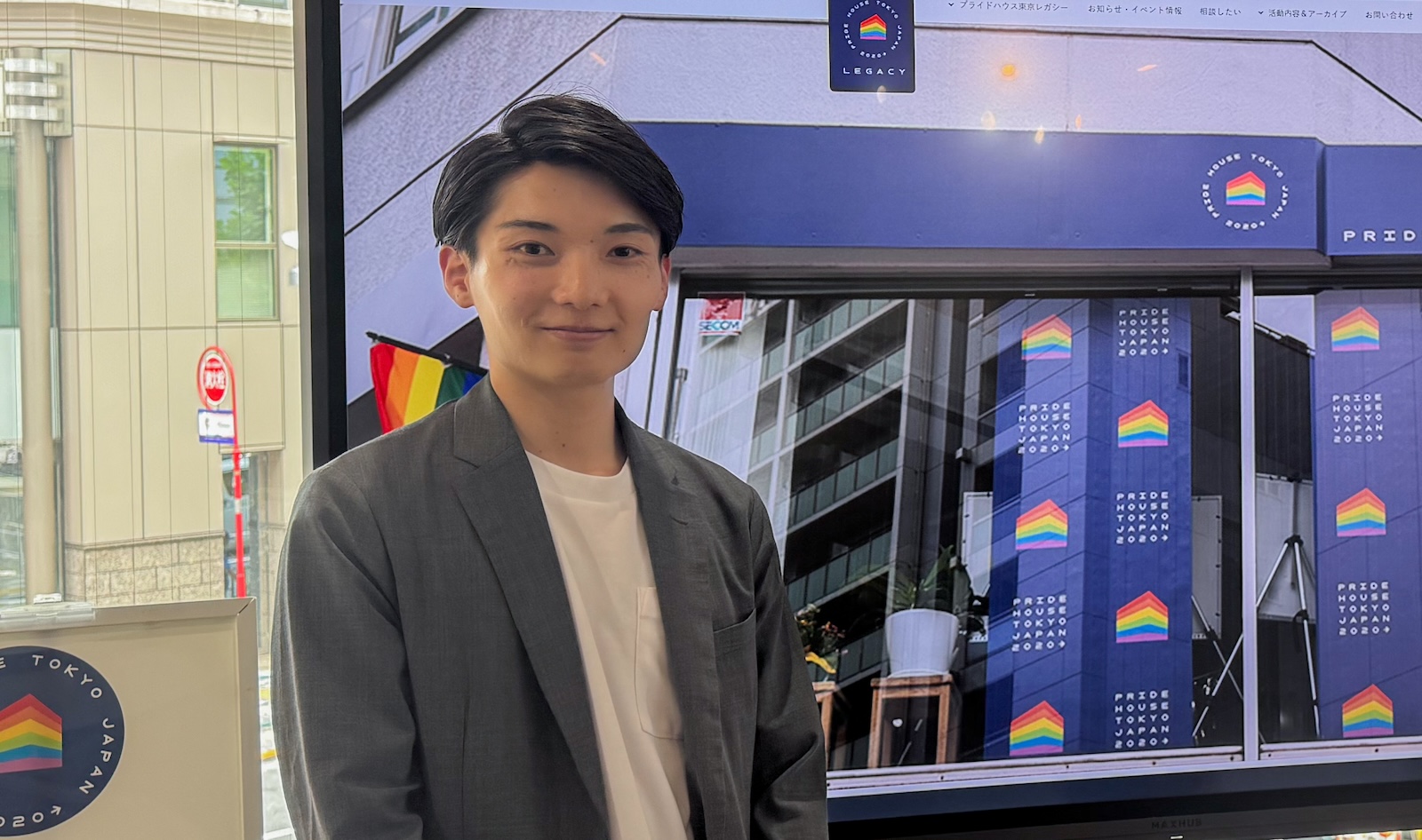 ナイスモバイル 広報課 谷本功貫氏の写真