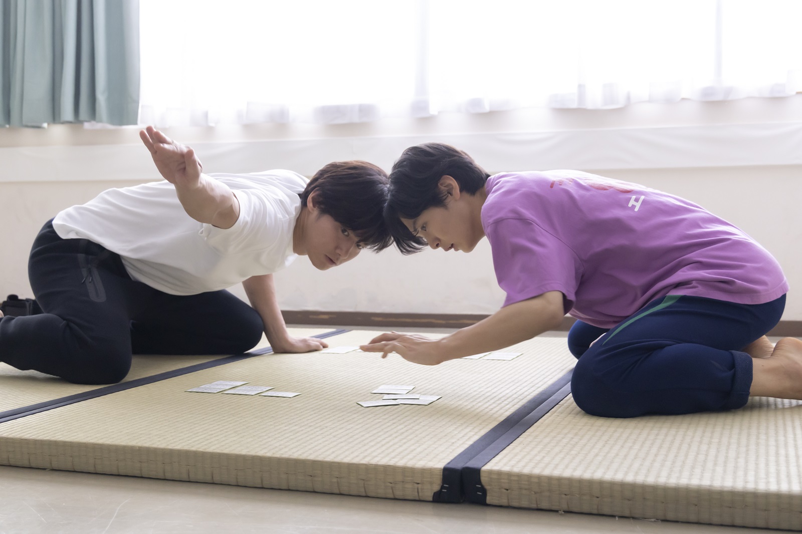 真島太一(野村周平)と風希(齋藤潤)の写真