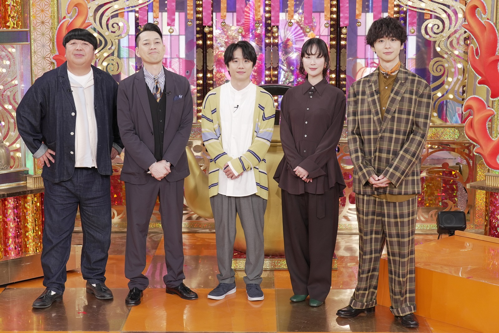 バナナマン、風間俊介、黒木華、橋本淳の写真