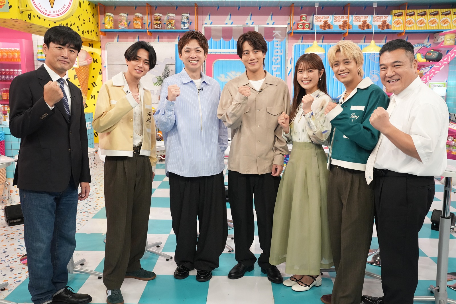 King & Princeの髙橋海人と永瀬廉らの写真