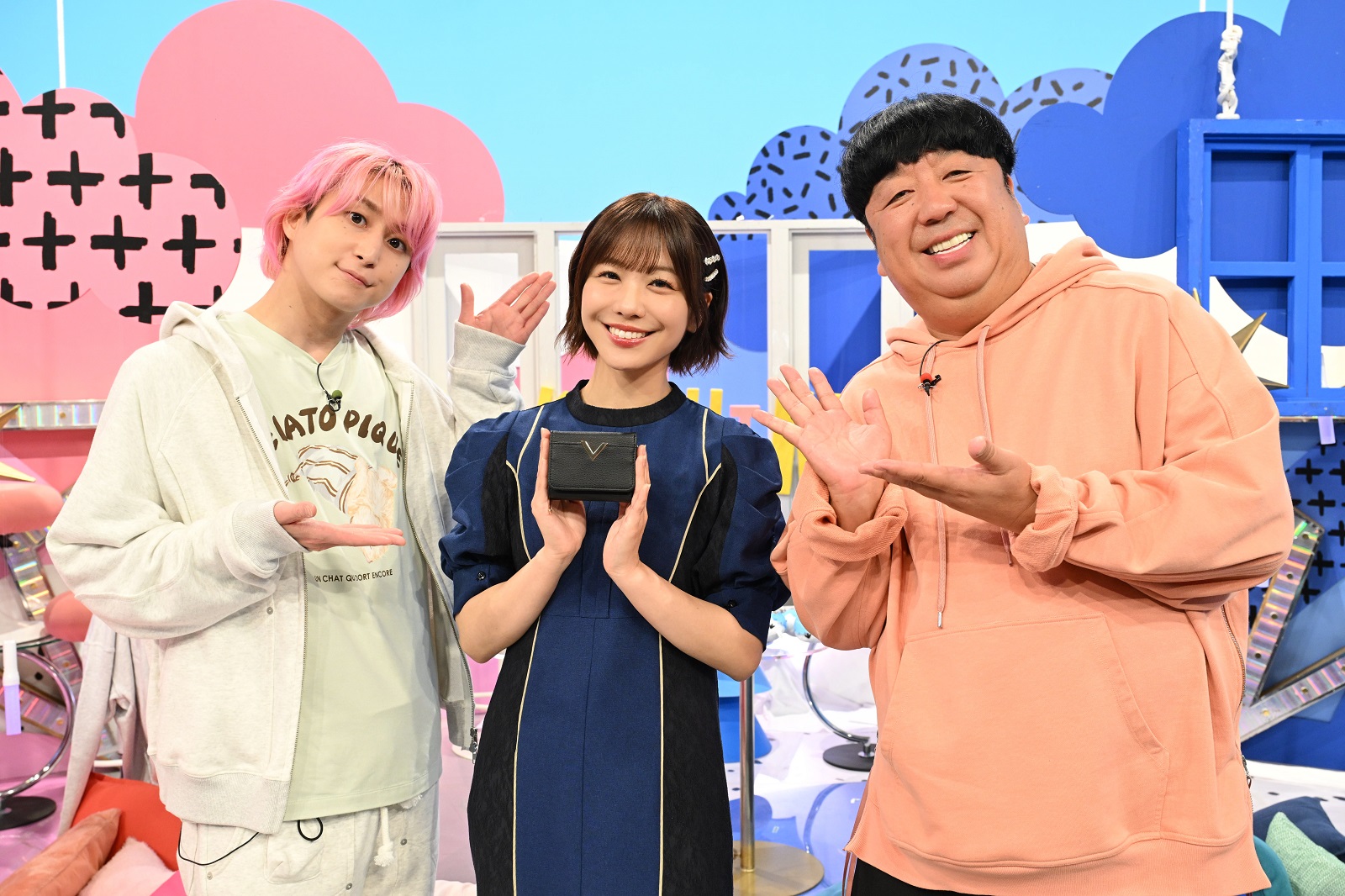 Snow Man佐久間大介とバナナマン日村勇紀の写真