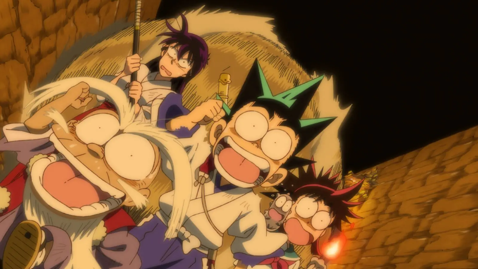 アニメ『真・侍伝 YAIBA』刃（CV.高山みなみ）は龍神の玉を手に入れる