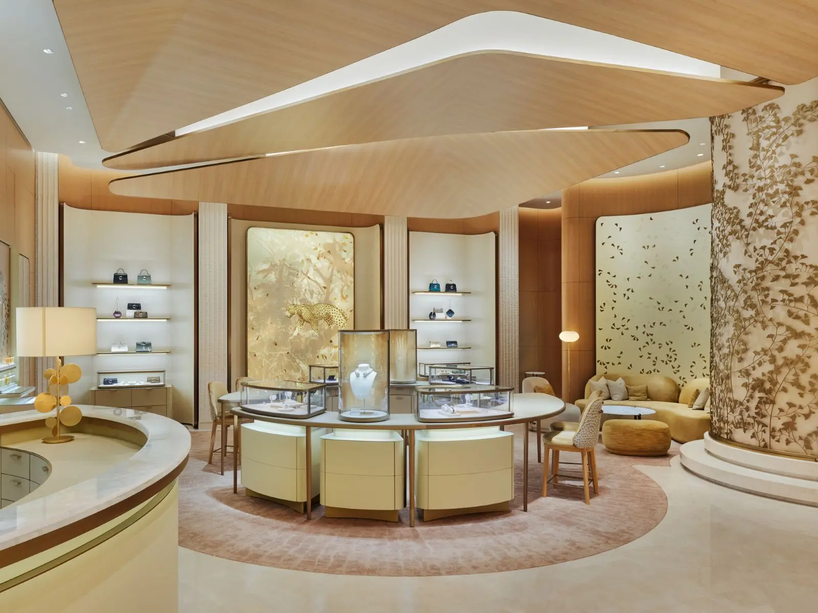 Cartier レオパードデザイン 花瓶　カルティエ銀座オープン記念贈呈品 16275-271-