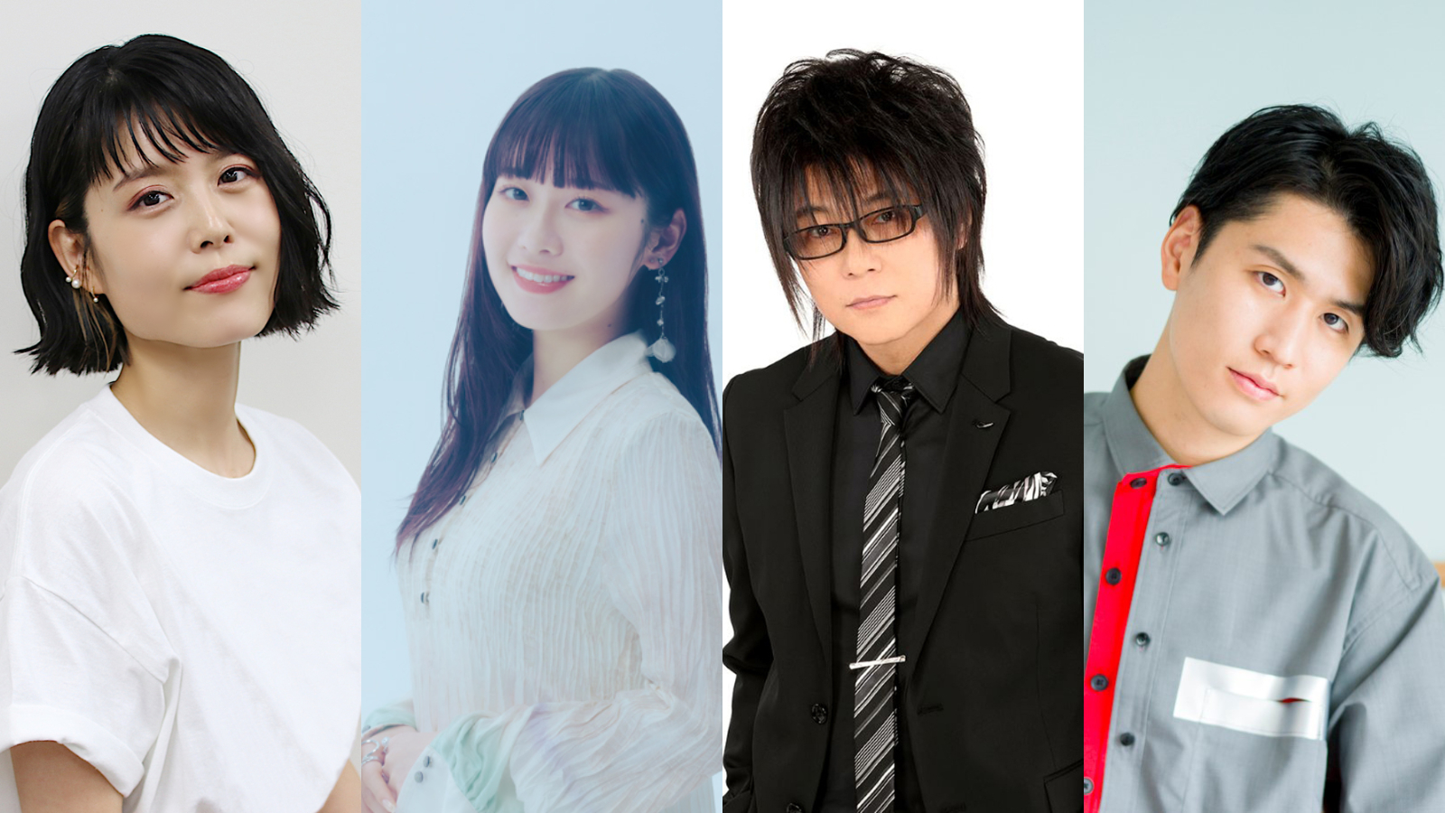 沢城みゆき、楠木ともり、森川智之、阿座上洋平の写真