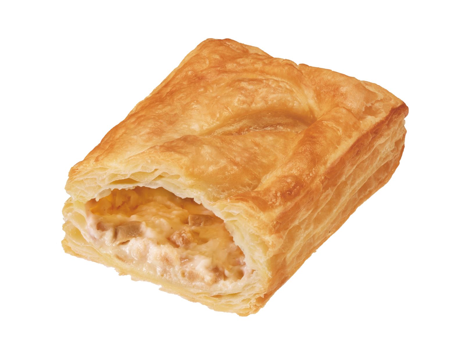 きのことチキンのクリームシチューパイ