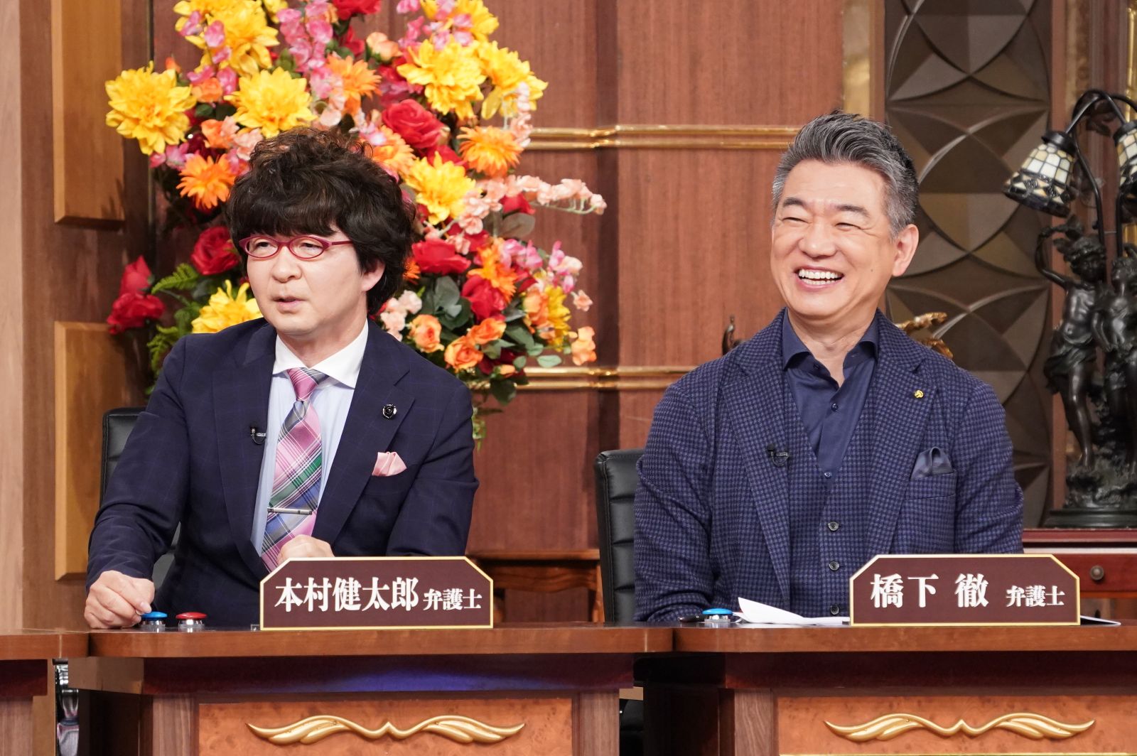 本村健太郎弁護士、橋下徹弁護士の写真