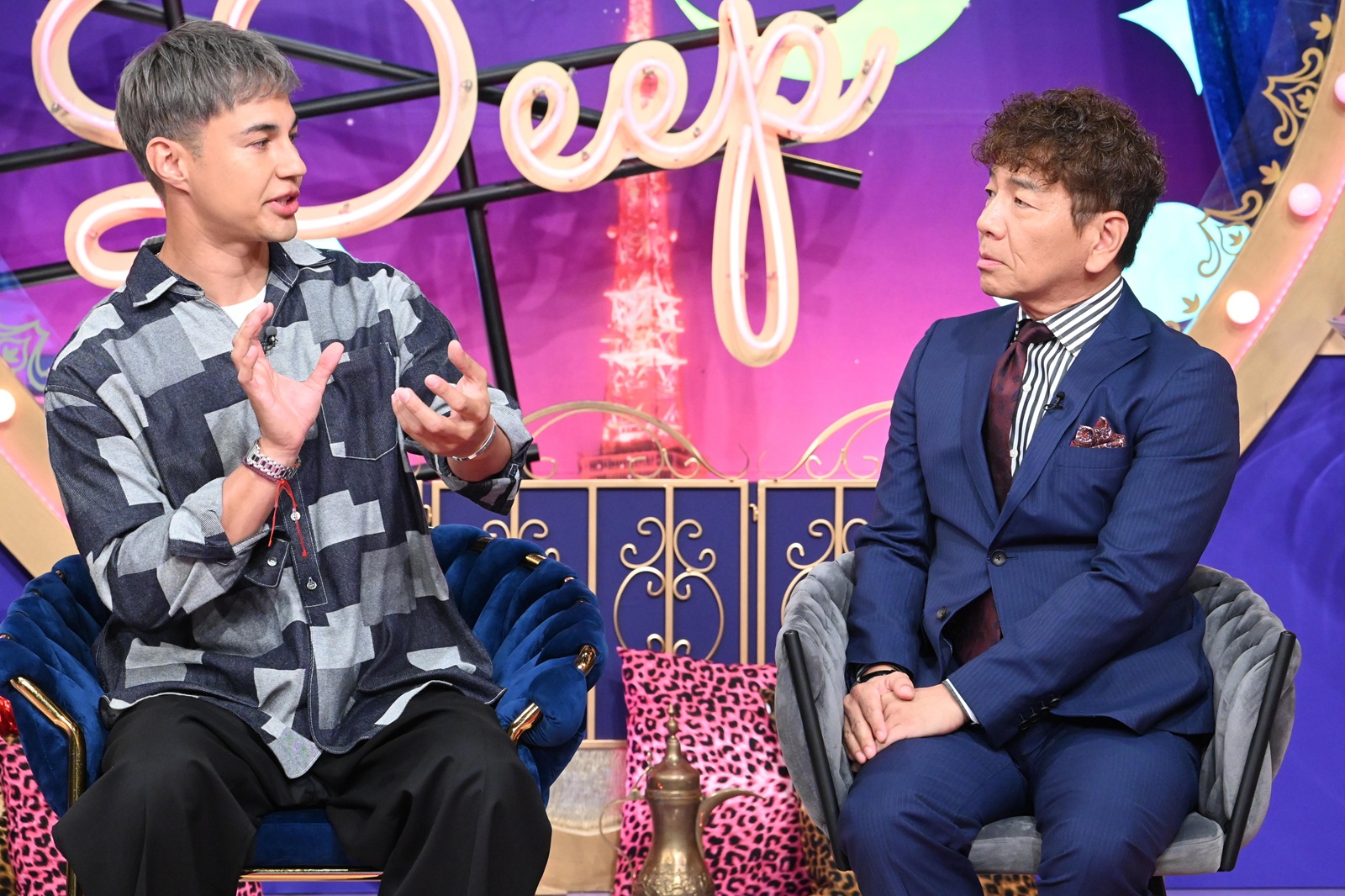 ユージ、上田晋也の写真