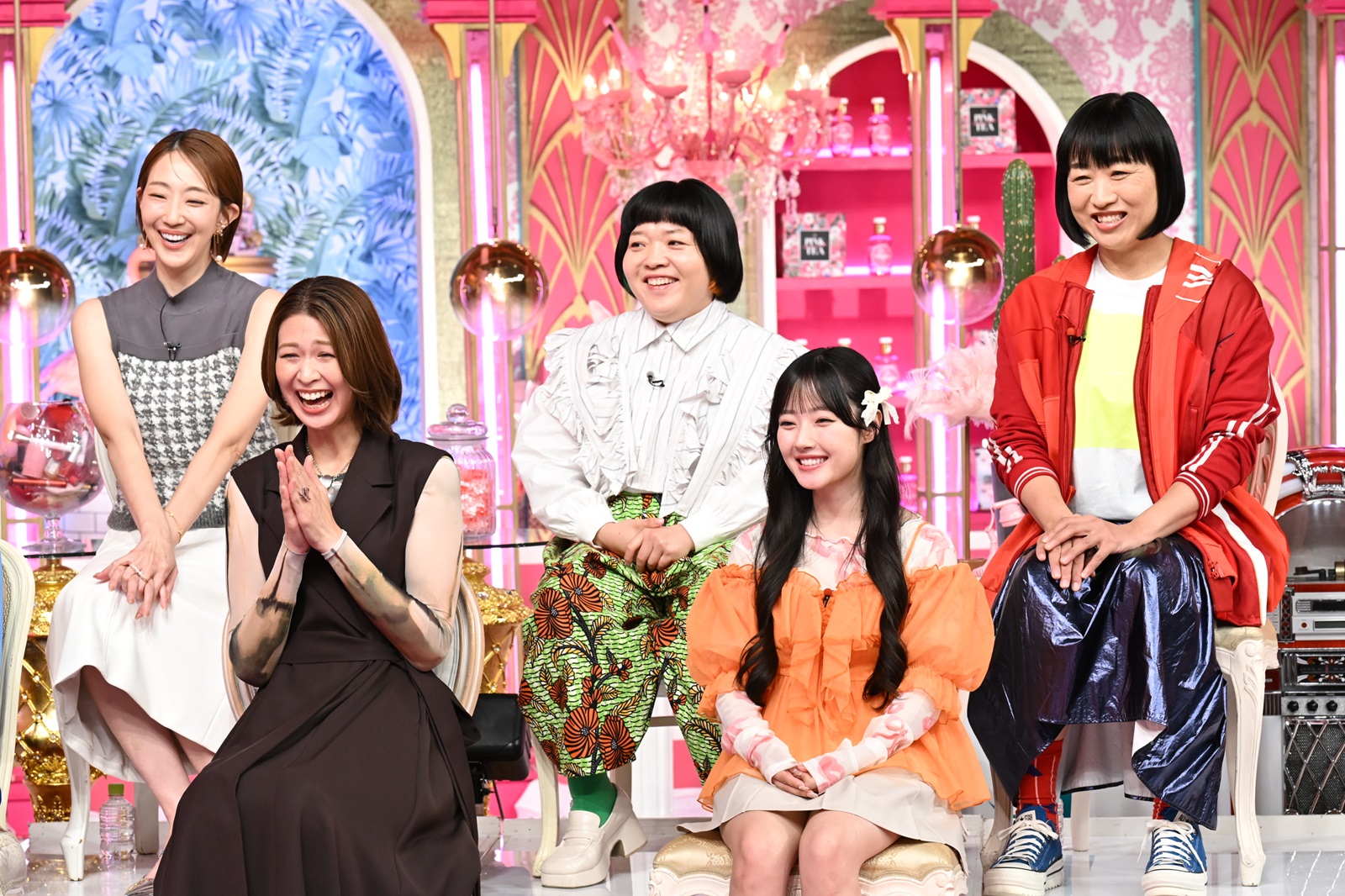 紅ゆずる、オカリナ、しずちゃん、木村沙織、CUTIE STREET川本笑瑠の写真