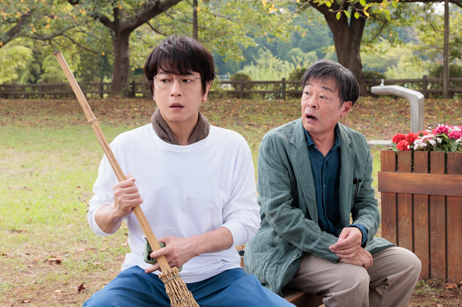 及川光博と三石研の写真