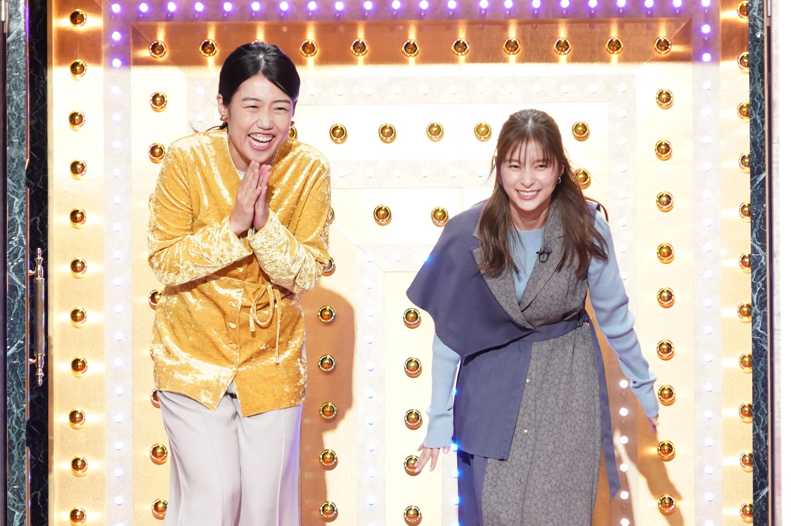 横澤夏子と芳根京子の写真