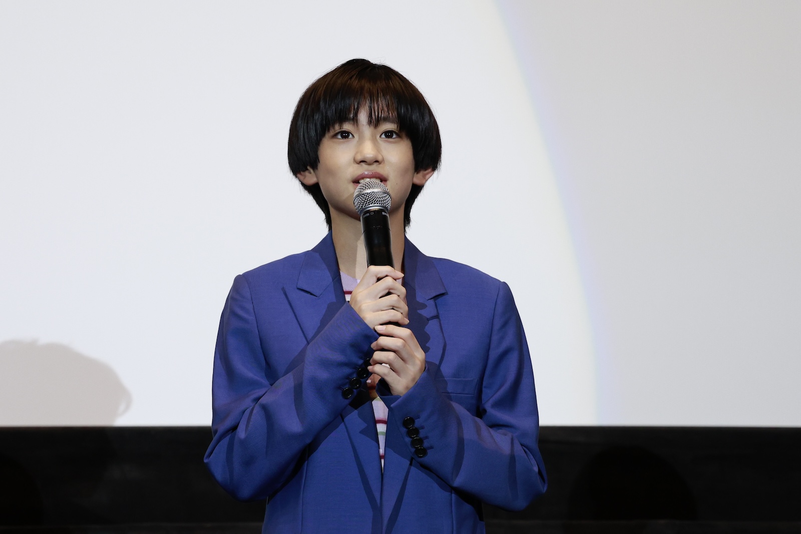 実写映画『秒速5センチメートル』に出演している上田悠斗