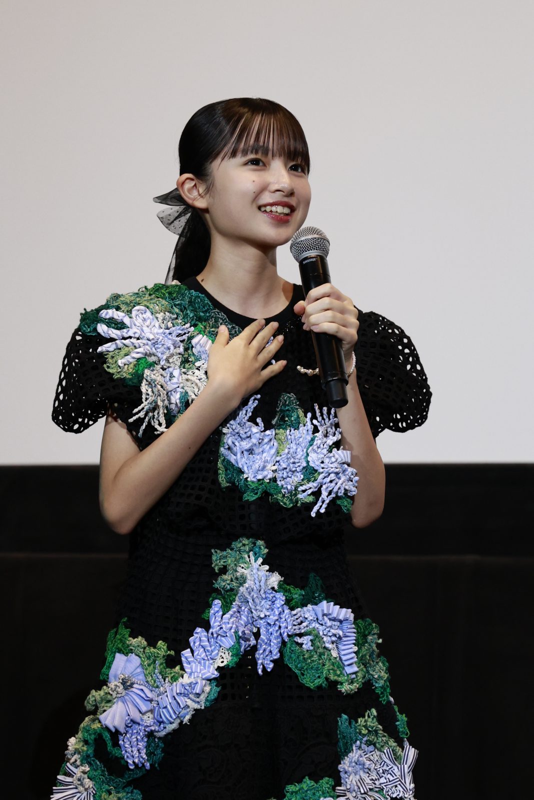 実写映画『秒速5センチメートル』に出演している白山乃愛