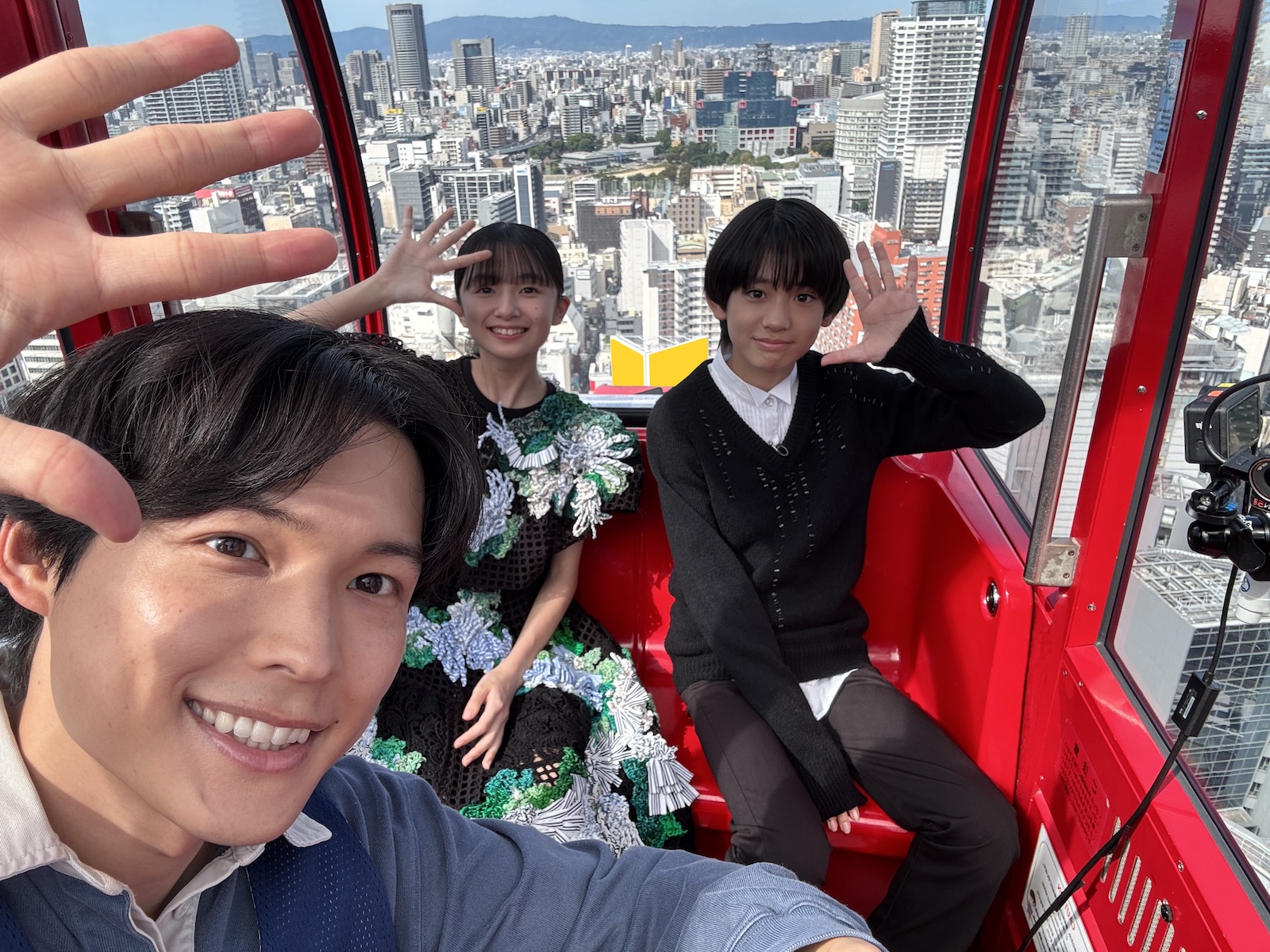 実写映画『秒速5センチメートル』に出演している松村北斗、上田悠斗、白山乃愛