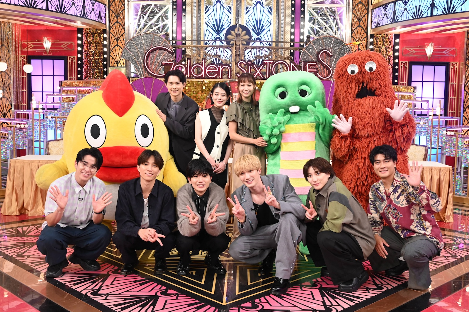 『Golden SixTONES』に出演する、SixTONES、高畑充希、宮﨑あおい