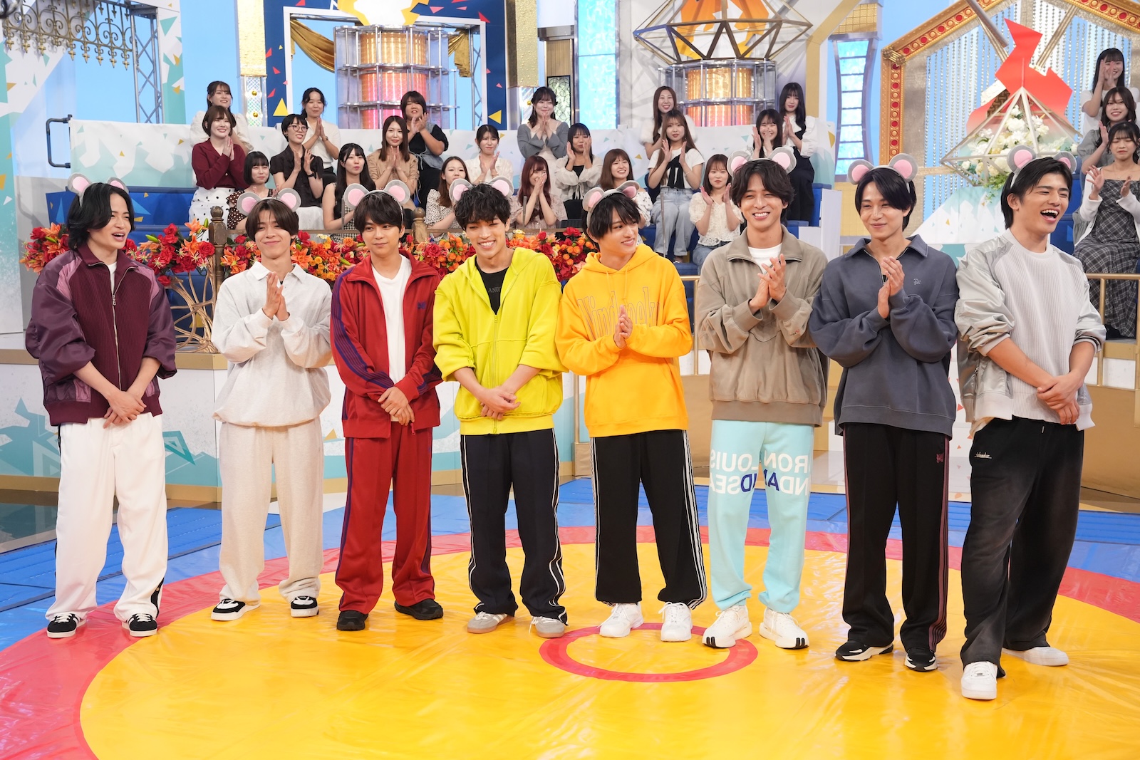 『timelesz ファミリア』に出演するtimelesz