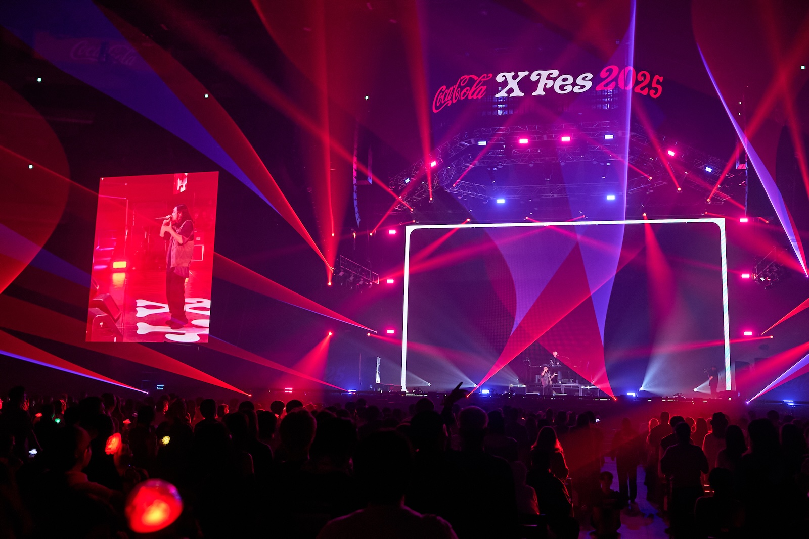 『Coca-Cola X Fes 2025』に出演したCreepy Nuts