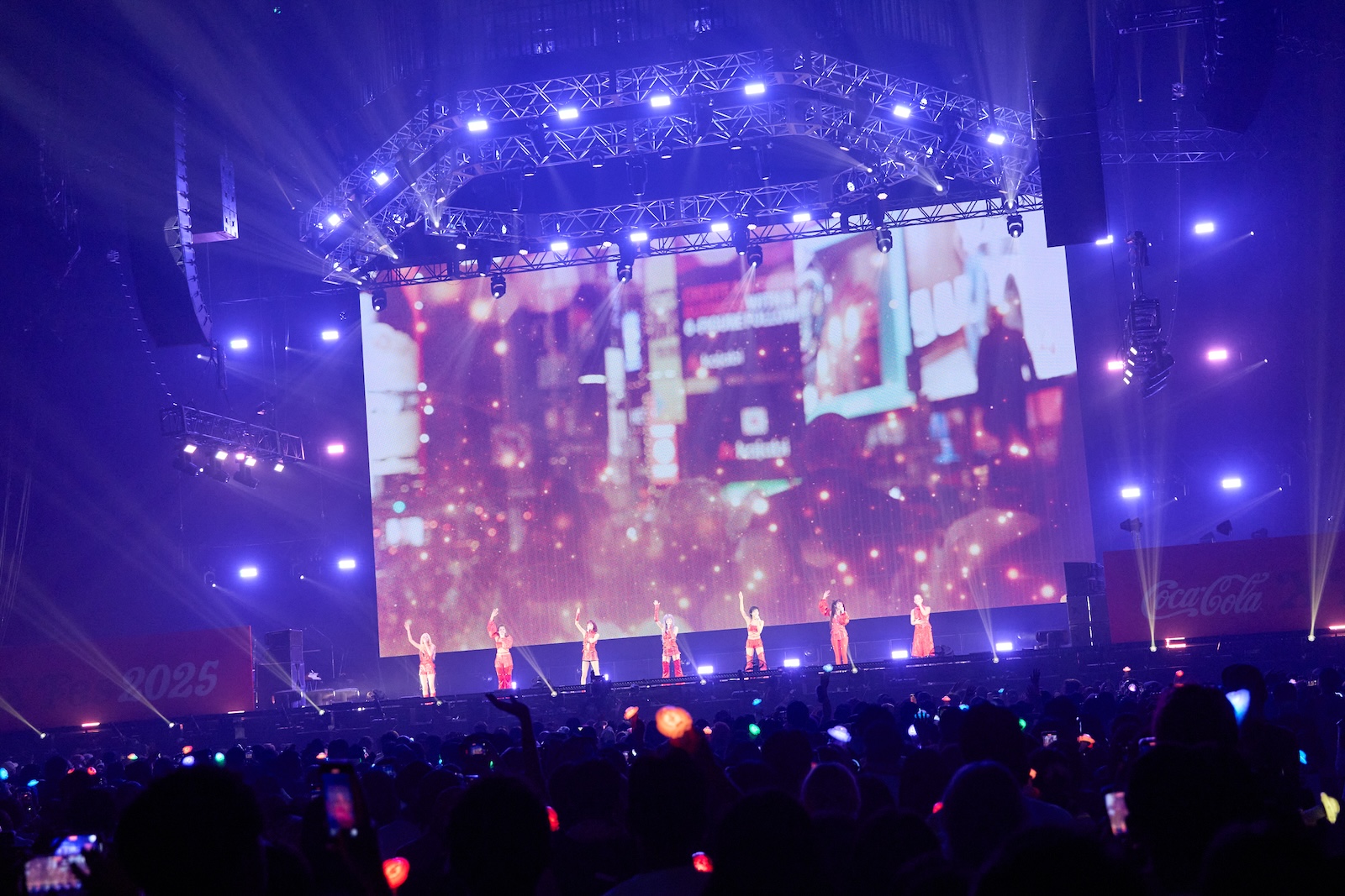 『Coca-Cola X Fes 2025』に出演したXG
