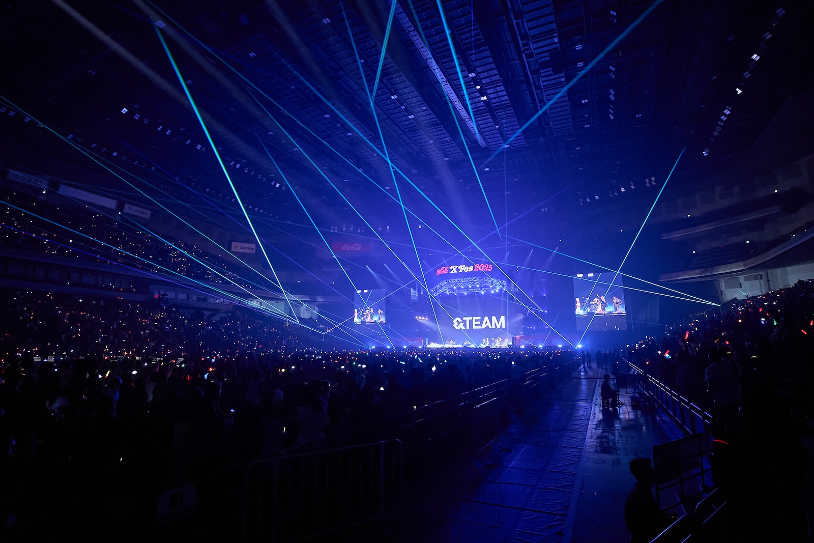 『Coca-Cola X Fes 2025』に出演した&TEAM