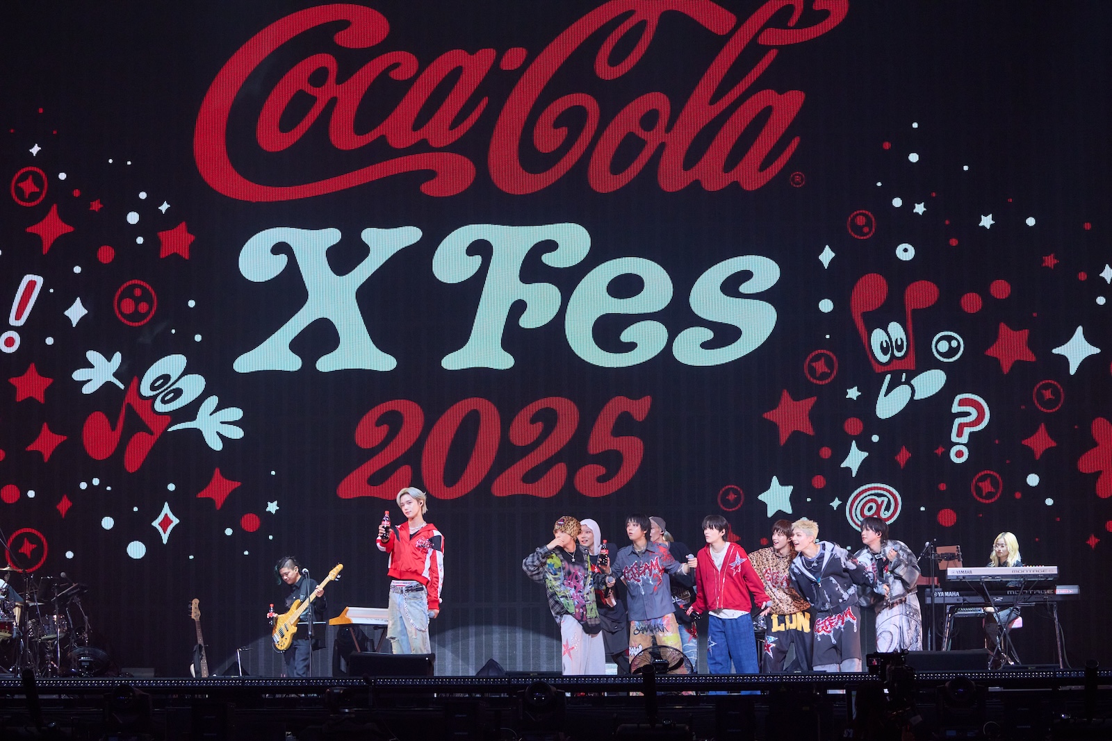 『Coca-Cola X Fes 2025』に出演した&TEAM