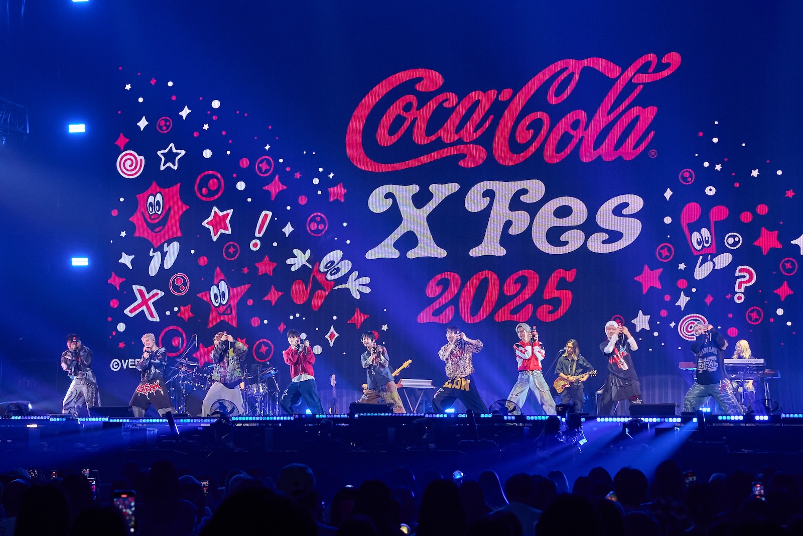 『Coca-Cola X Fes 2025』に出演した&TEAM