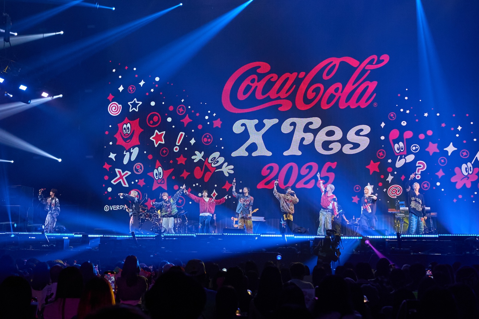 『Coca-Cola X Fes 2025』に出演した&TEAM