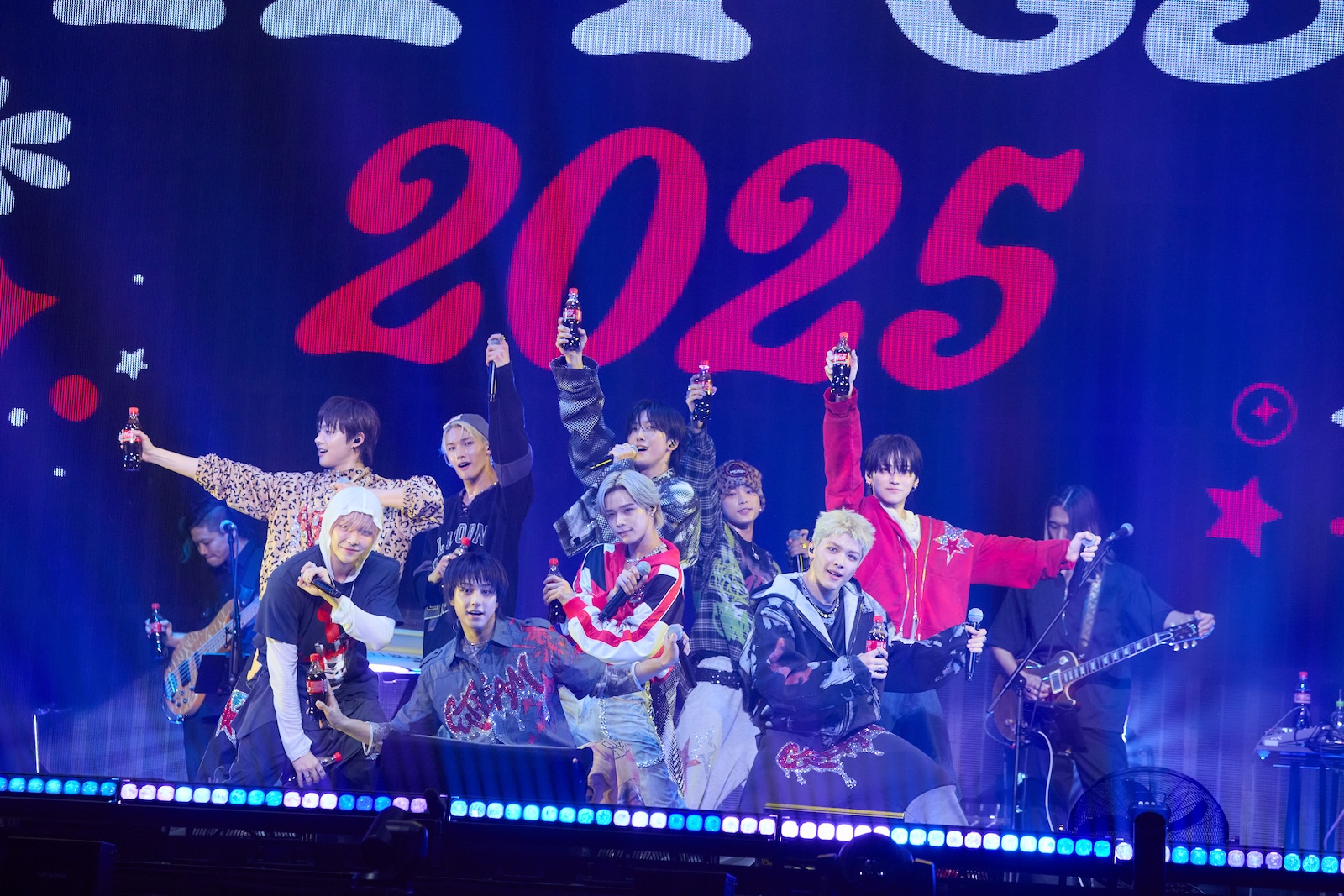 『Coca-Cola X Fes 2025』に出演した&TEAM