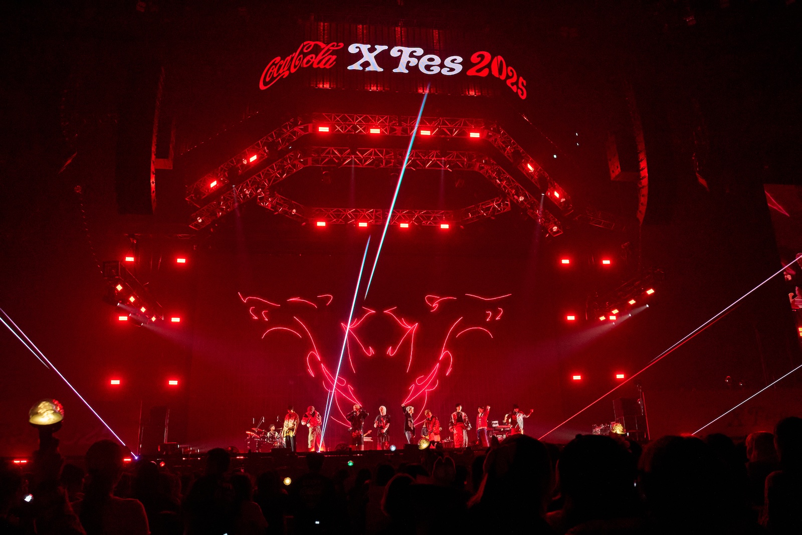 『Coca-Cola X Fes 2025』に出演した&TEAM